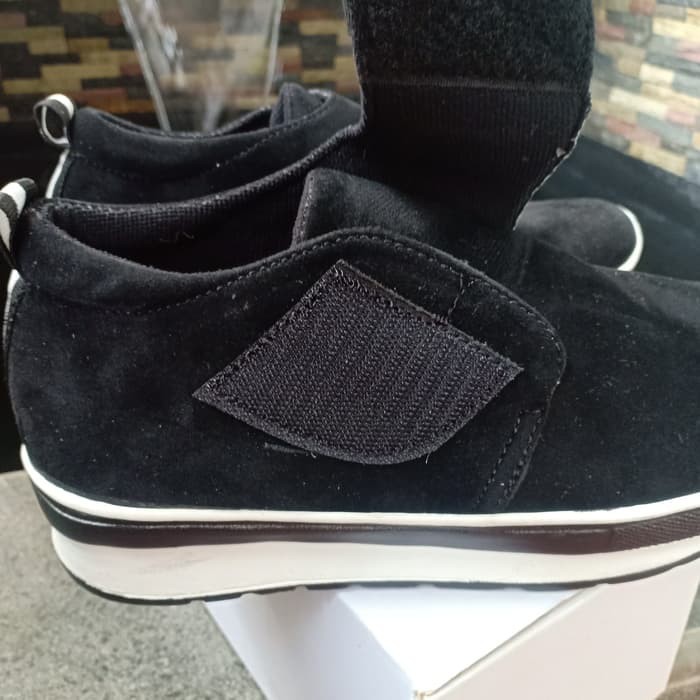 terlaris    Sepatu Slipon Wanita Sepatu Keren Cewek Sepatu Jalan-jalan Perempuan ZAH114 20