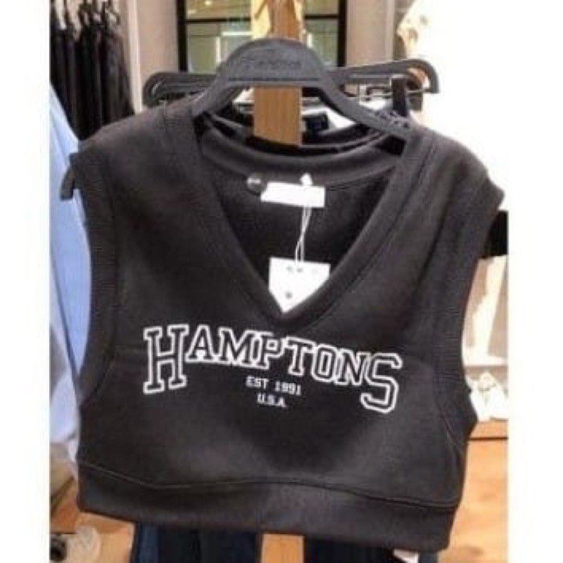 VEST HAMPTONS//ROMPI WANITA FLEECE TEBAL TERBARU'