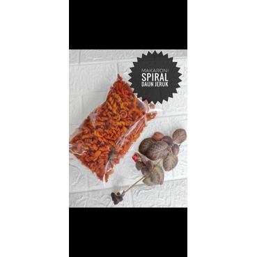 

CEMILAN SNACK MAKARONI SPIRAL DAUN JERUK kemasan 250gram