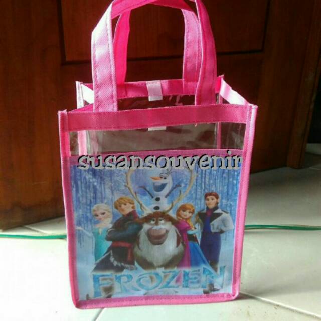 

Tas ultah mika kantong/goodiebag ultah kantong custom