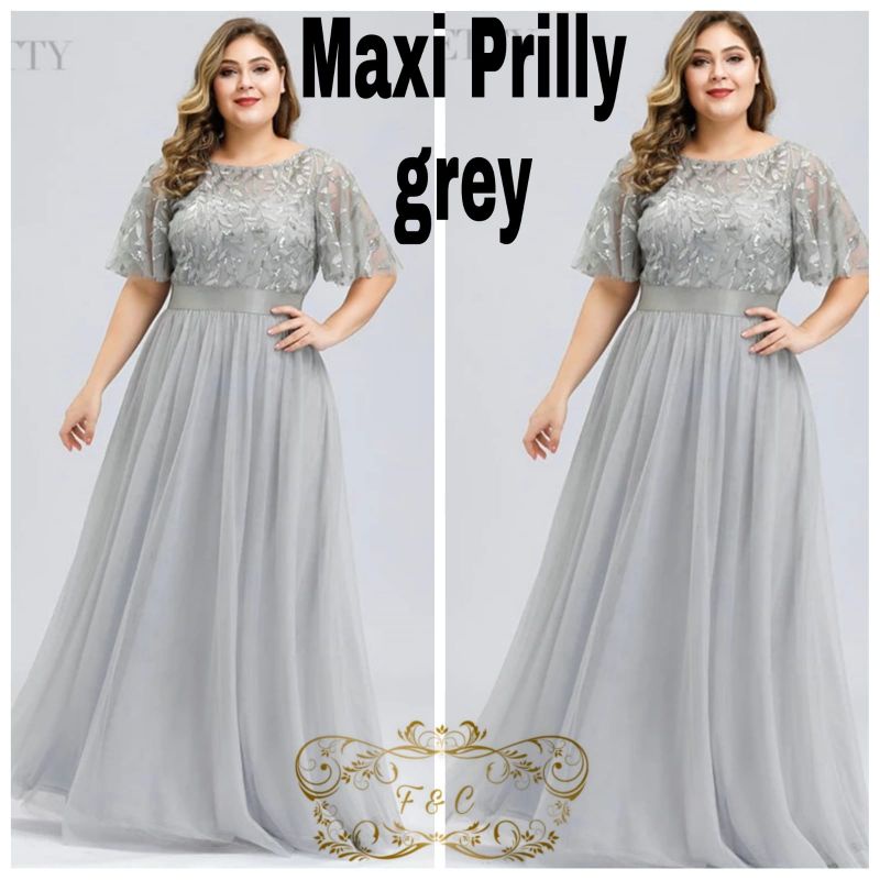 DRESS PRILLY MUTIARA, TILE PREMIUM, GAMIS HIJAB MUSLIM, DRESS MAXY, 4 UKURAN