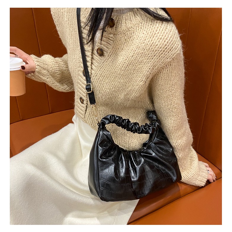 BJ67475 - BEIGE/BLACK/BROWN/COFFEE - TAS SERUT PESTA CLUTCH SLEMPANG KULIT JINJING HANDBAG TOTEBAG TAS WANITA FASHION IMPORT MODIS ELEGAN TERMURAH TERLARIS TERBARU BAGSTORE JAKARTA TAS BATAM ZCJ7475