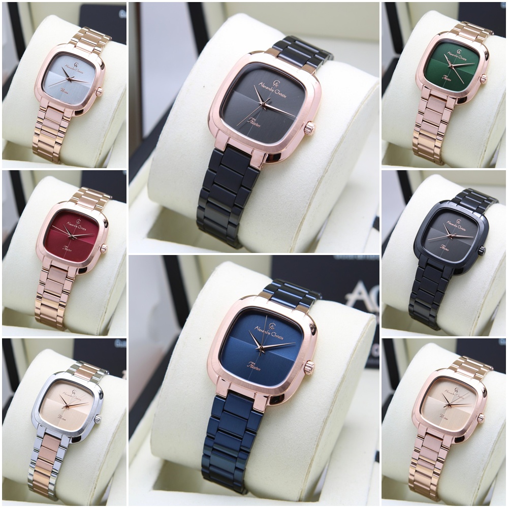 Jam Tangan Wanita Alexandre Christie AC 2982 LH Original