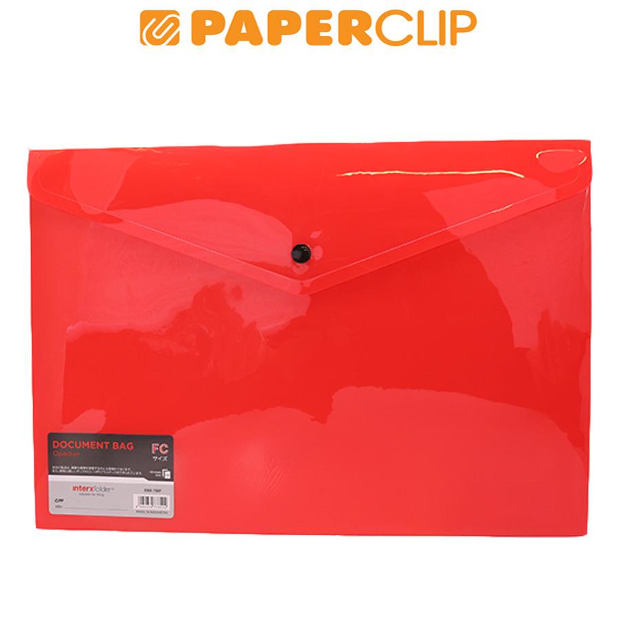 

SMART POCKET INTERXFOLDER OPAQUE DBX700F FC RED