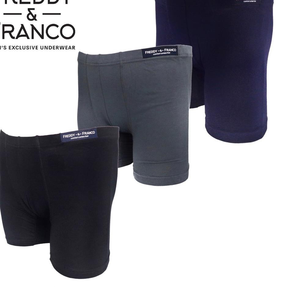 Stok terbatas.. Boxer Freddy&Franco 01 / Boxer Pria / Boxer Laki / Boxer / Boxer Premium / Freddy &