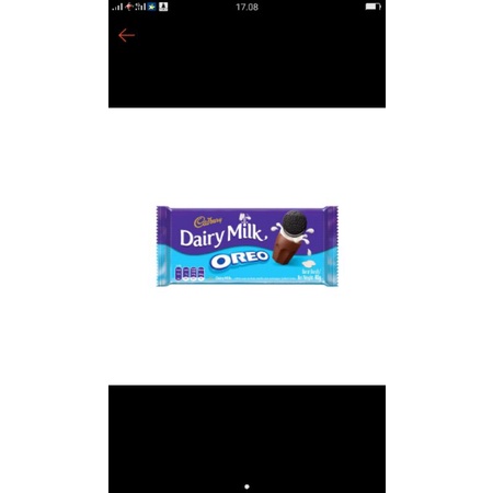 

dairymilk OREO 40gram