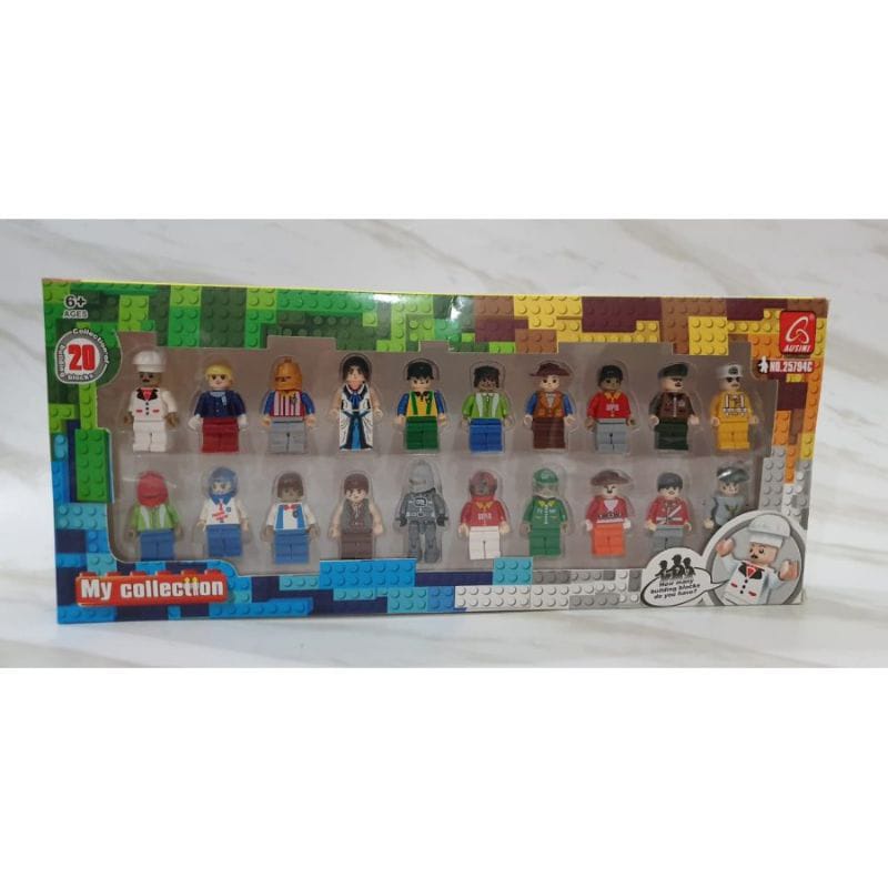 Mainan Lego anak figurine figur Lego building block my colletion