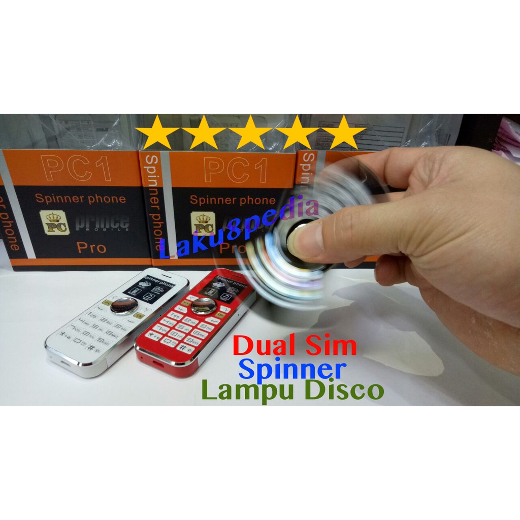 Terlaris SPINNER PRINCE PC1 PRO DUAL SIM RADIO