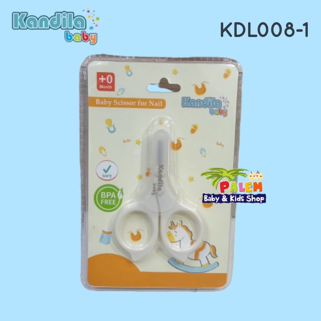 Kandila Baby Scissor For Nail / Nail Clipper / Gunting Kuku Bayi kdl008-1