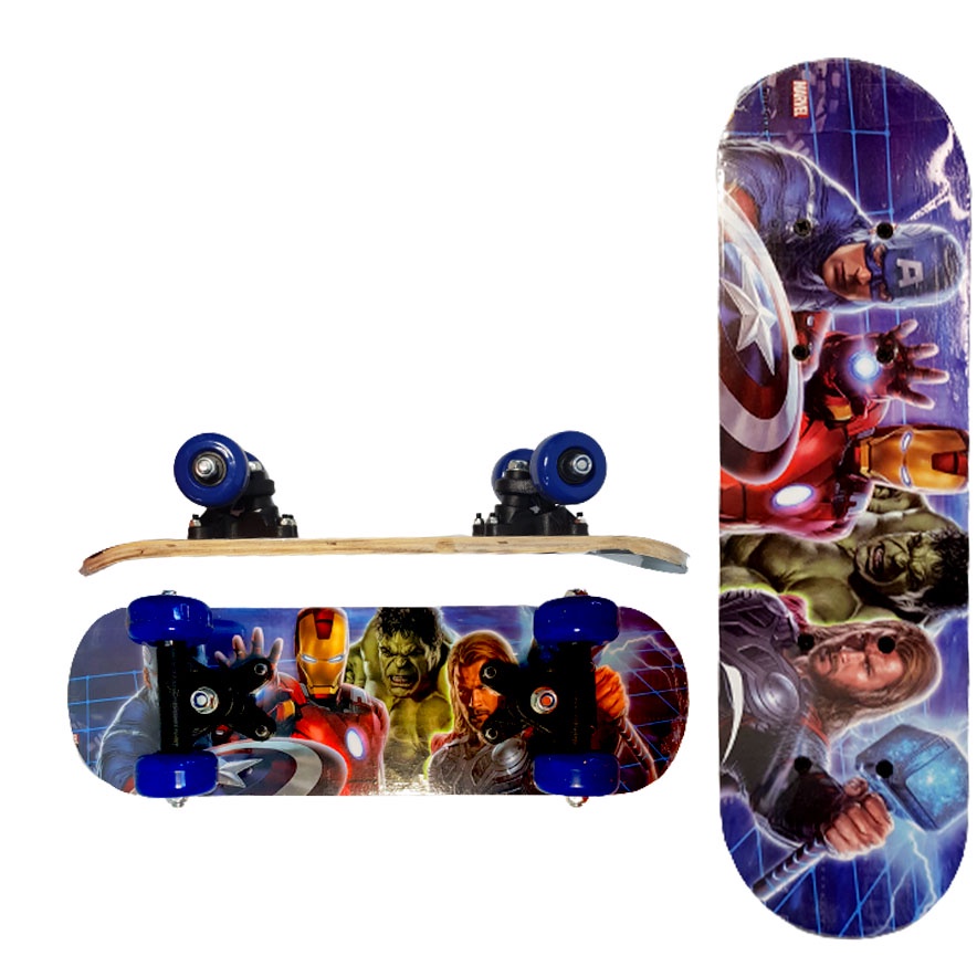 Skateboard Anak Full Set Papan Skateborad Karakter 1705