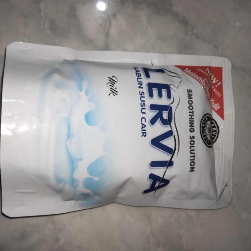 Lervia sabun cair refill 400 ml / Sabun refil lervia / lervia sabun refill.