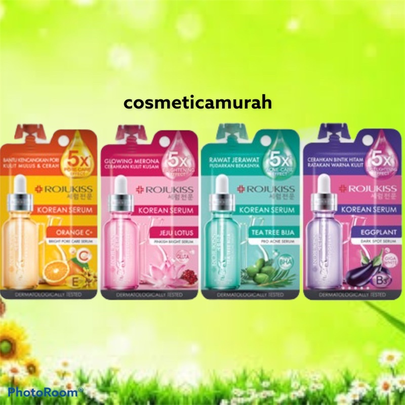 rojukiss serum - serum rojukiss sachet - rojukiss korean serum orange C+