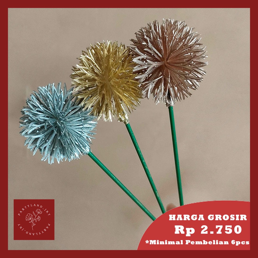 Artificial  Urchin Ramadhan Hampers Decoration Lebaran Dekorasi Idul Fitri Hari Raya Hiasan Bunga Palsu Artificial Flower Bunga Plstik Hias