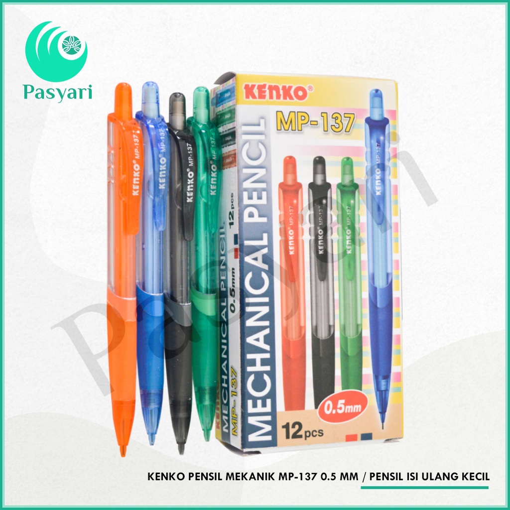 

Kenko Pensil Mekanik Mp-137 0.5 mm / Pensil Isi Ulang Kecil