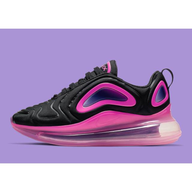 nike air max 720 black and pink