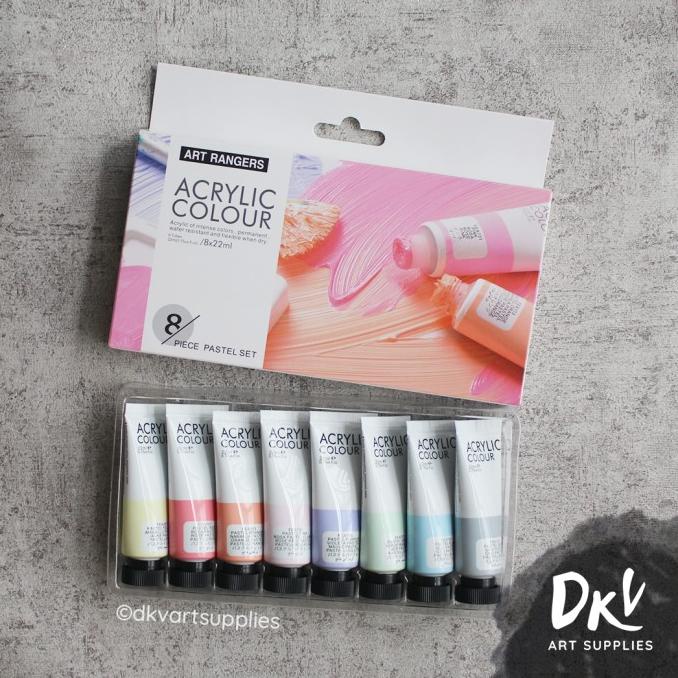 

Art Ranger Rangers Pastel Metallic Acrylic / Cat Akrilik Set 8X22Ml