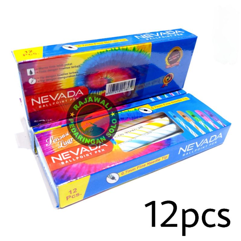 

PULPEN 12pcs NEVADA BALLPOINT PEN BOLPEN