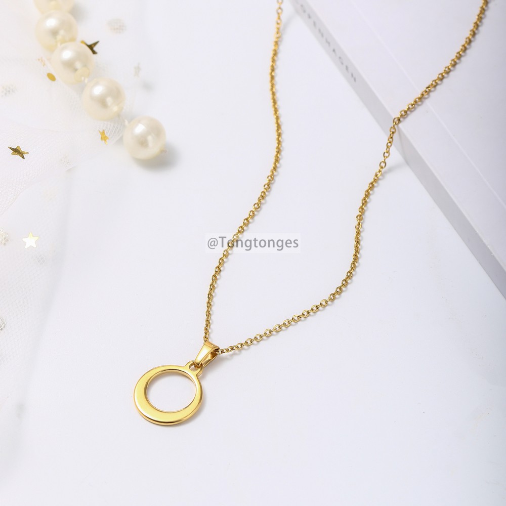 【CELEB】Simple Pendants Necklaces Women Man Charm Collar Jewelry Korean Design Romantic Choker S100