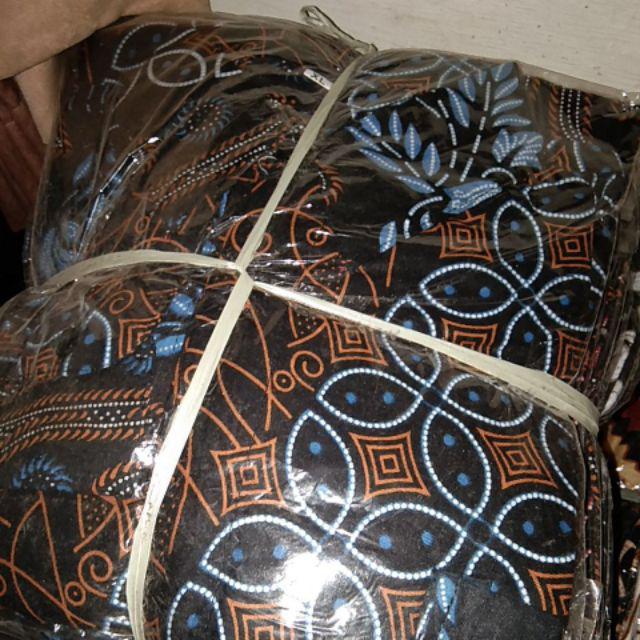 Atasan Batik Lengan Pendek 021 Risna Batik Hrb026 Hem Batik Murah Seno Sogan Bagkung Manggar Padi