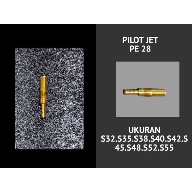 PILOT JET CARBURATOR PE 26 28