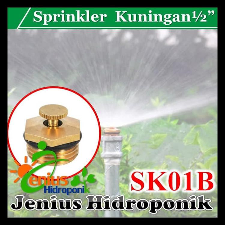 GARDEN SPRINKLER KUNINGAN / BRASS SPRINKLER, KRAN AIR PENYIRAM KEBUN