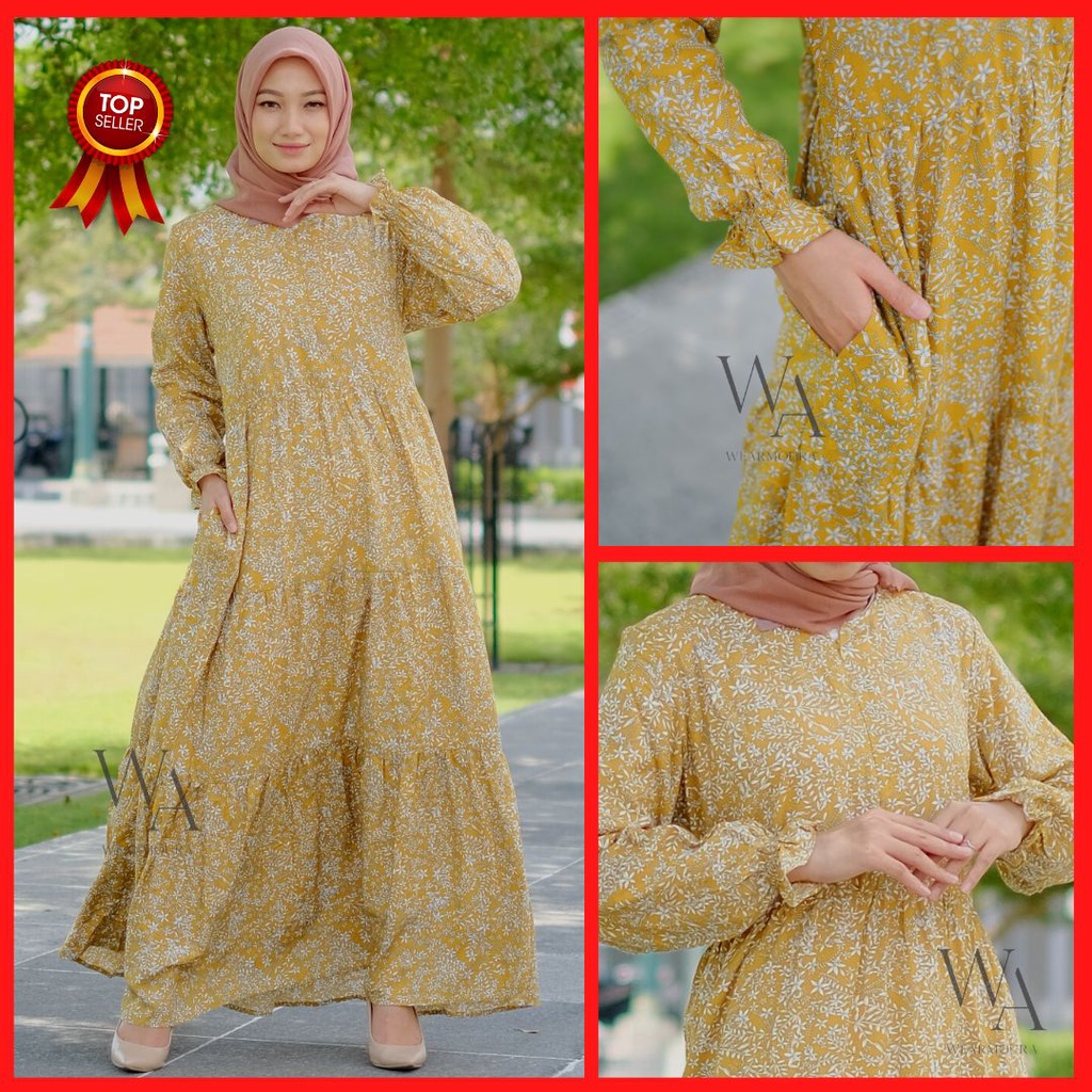 PROMO KILAT - Wearmoura Kirana Series Fashion Homedress Kekinian | Best Seller | Wearmoura Original 
