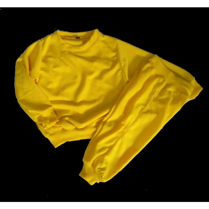 SETELAN JOGER ANAK POLOS / BASIC SET JOGER FOR KIDS