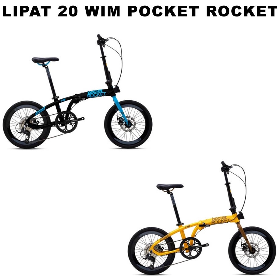 Sepeda Lipat 20 Inch Wimcycle Pocket Rocket