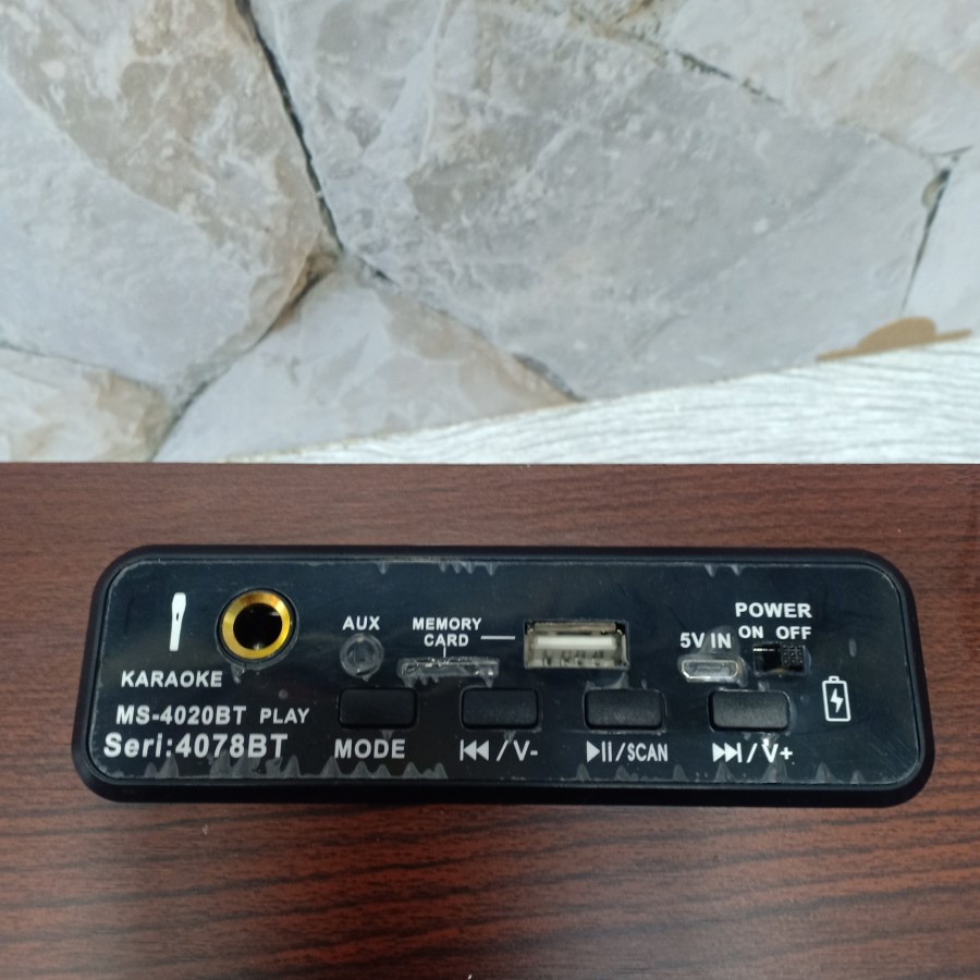 TERMURAH... Speaker Portabel Bluetooth Mitsuyama MS-4020 BT FM Radio USB Super | FMS