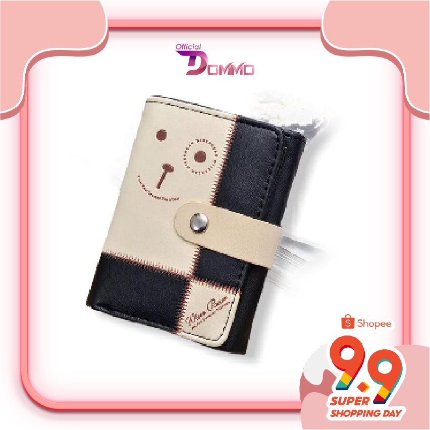 [LOKAL] DOMMO - D1365 Dompet JEJE - Dompet Lipat Wanita MORYMONY