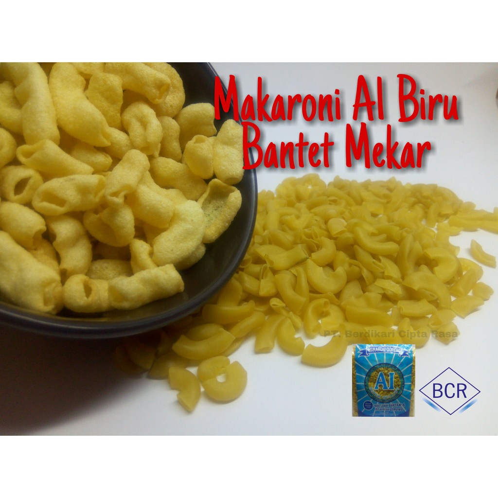 Makaroni Goreng Mentah A1 Biru Sayur Shopee Indonesia
