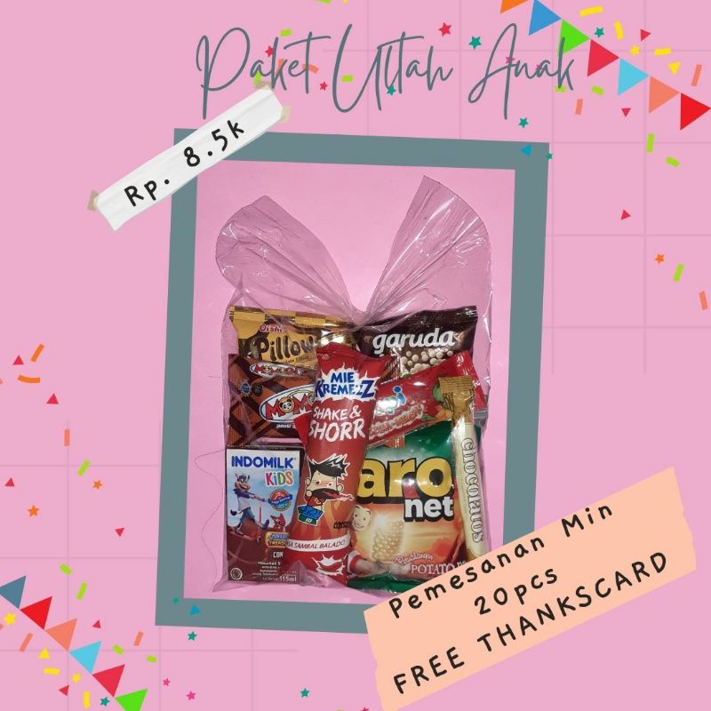 

SNACK ULANG TAHUN ANAK | PAKET ULANG TAHUN | SNACK ULANG TAHUN MURAH MERIAH