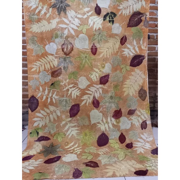 Kain Batik ecoprint Katun