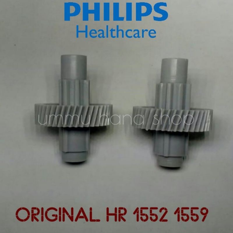 PHILIPS HR 1552 HR 1559 gear mixer original asli