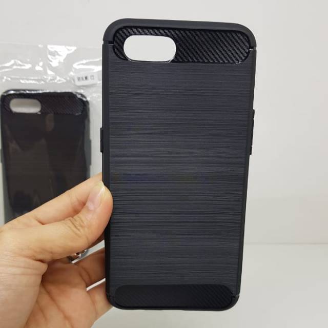 Slim Fit Carbon Realme C2 6.1 inchi Softcase Carbon Realme RMX1941 Soft Case Realme C2 ANTI MELAR