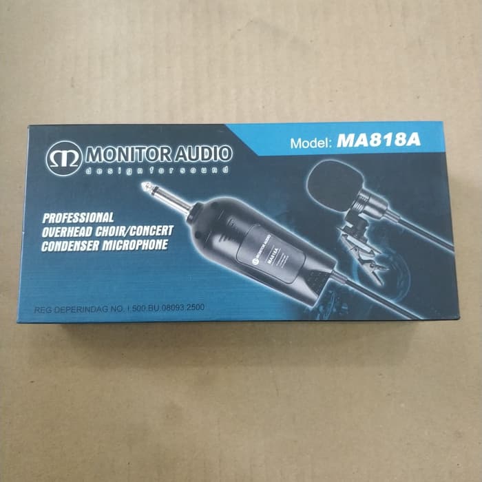 Mic jepit Monitor Audio MA818A / Mic jepit / mic imam / mic condensor