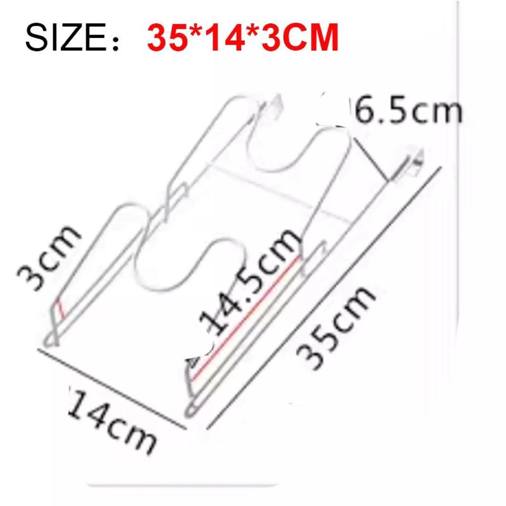 Rak Tutup Panci Gantung Talenan Piring Dapur Tempat Peralatan Perlengkapan Dapur Anti karat