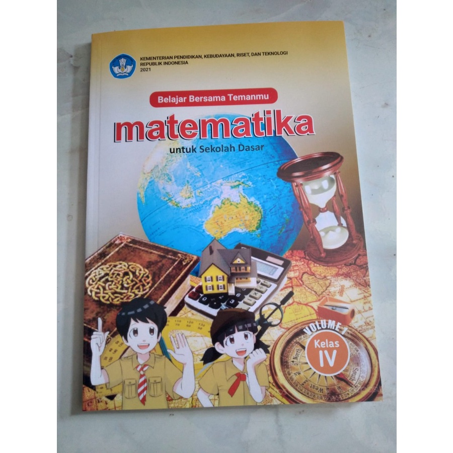 Jual Buku Matematika Volume 1 Kelas 4 SD/MI Kurikulum Merdeka | Shopee ...