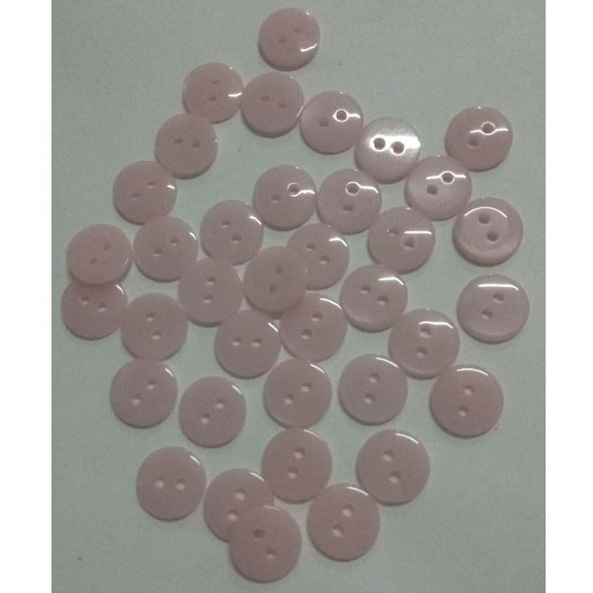 kancing lobang 2 diameter 11mm/ kancing seragam sekolah isi 144pcs