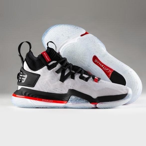 Olahraga Basket Tarmak Sepatu Basket Mid Elevate 900 Dewasa Abu Emfadedid