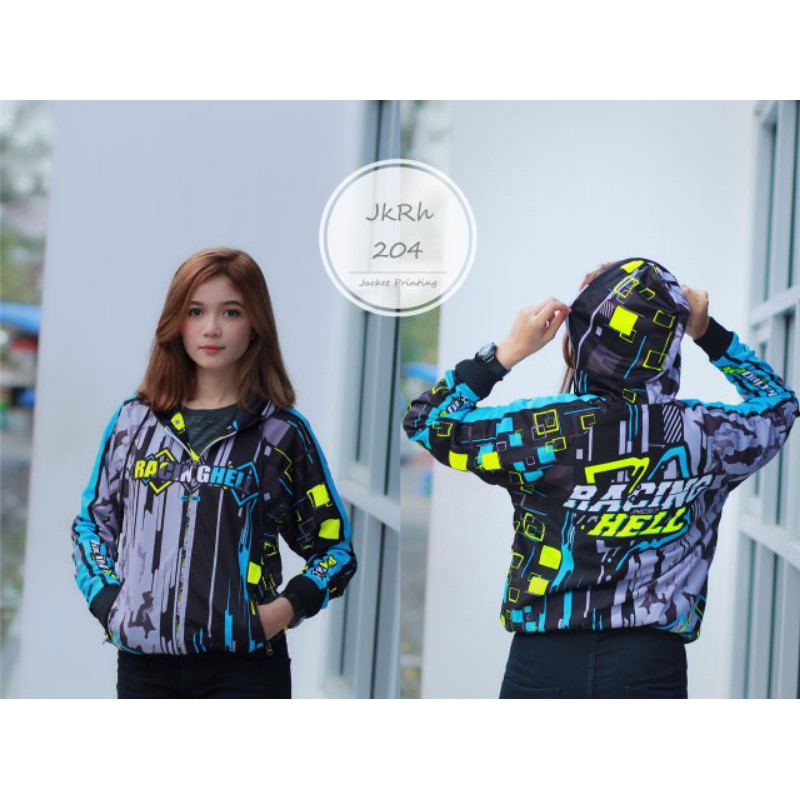 Jaket Racing Hell JkRh.204 original