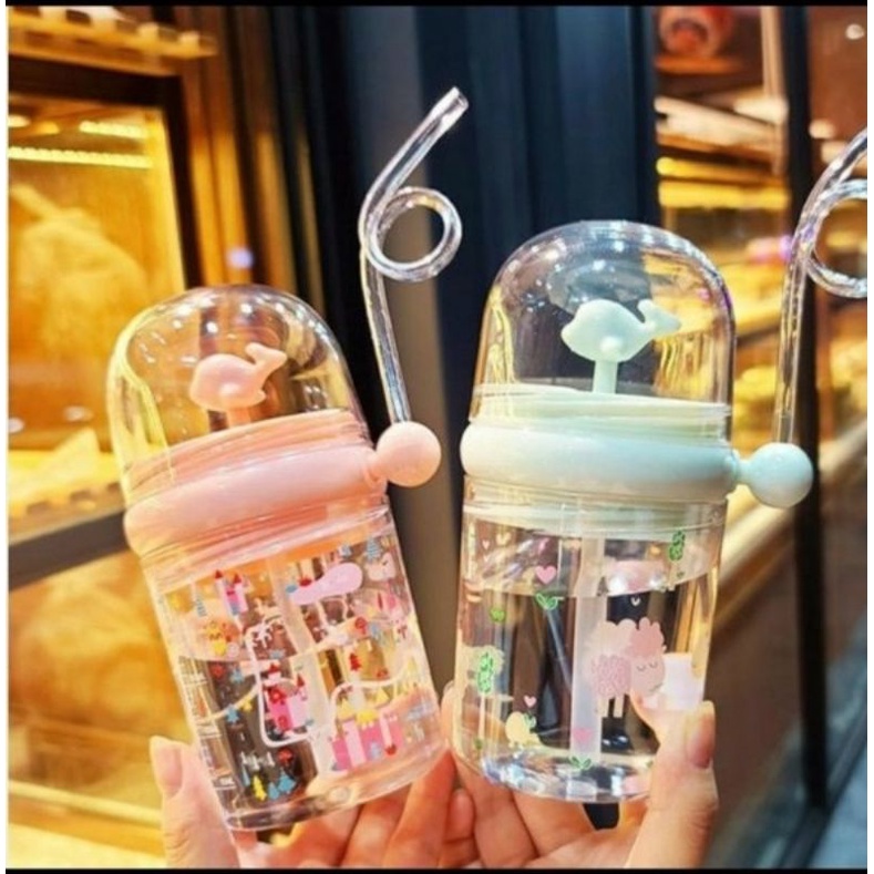 BOTOL MINUM ANAK UNIK BOTOL MINUM LUMBA ANAK BOTOL MINUM LUCU-Tidak pakai tali