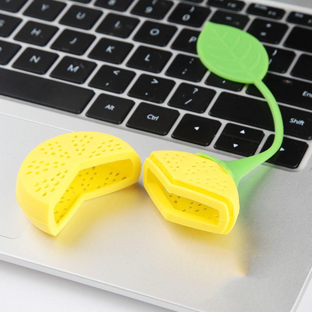 ELEGANT Heat-Resistant Tea Leaf Filter Easy Cleaning Tea Strainer Tea Infuser 1 pcs For Loose Tea Creative Tea Accessories Lemon Shape Brew Tea Tool Drinkware