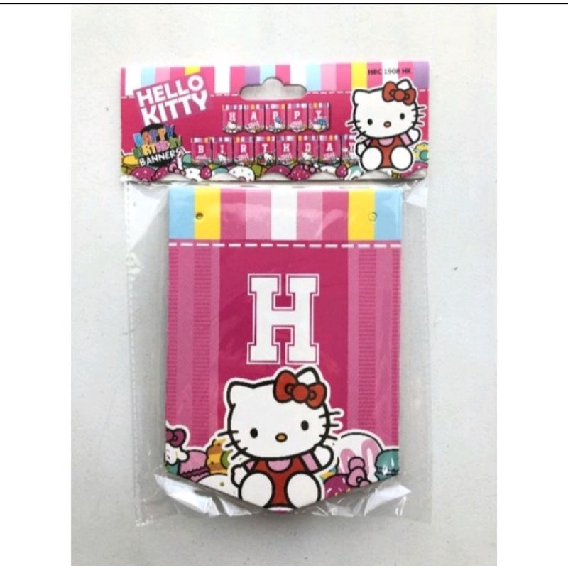 Jual BANNER HAPPY BIRTHDAY HELLO KITTY / RANGKAIAN HAPPY BIRTHDAY HELLO ...