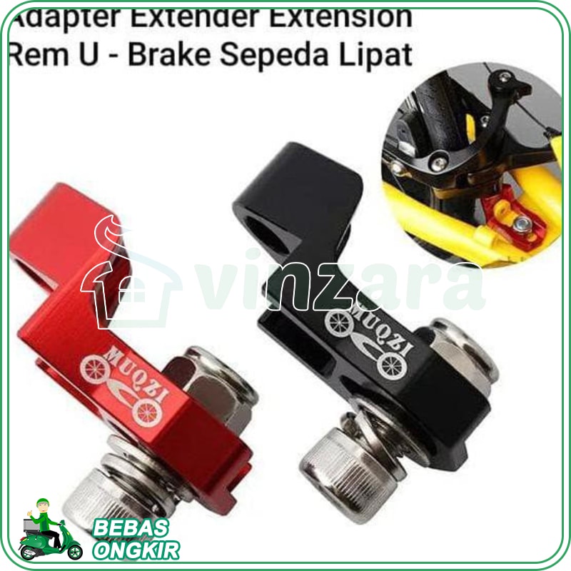 ADAPTOR REM U BRAKE ATAU C BRAKE ALLOY CONVERTER EXTENDER ADAPTER KONVERSI MEMPERPANJANG PENJANG CAL