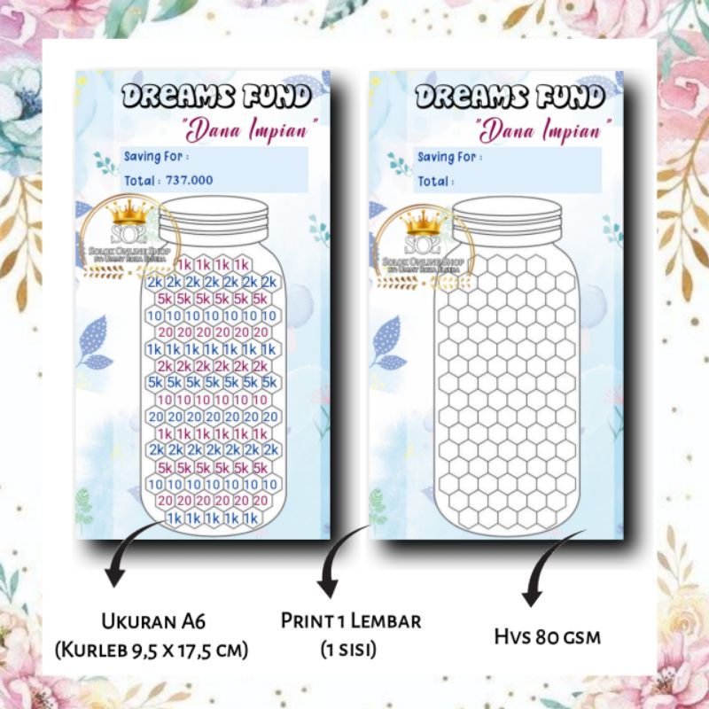 

Dana Impian | Isi Kertas Binder A6