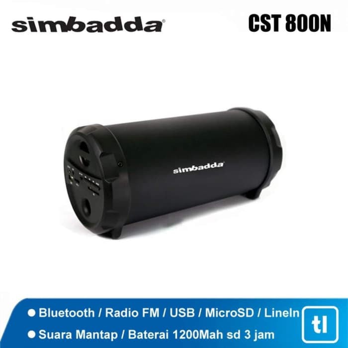 Simbadda CST 600N Bazooka Mini Portable Bluetooth Speaker
