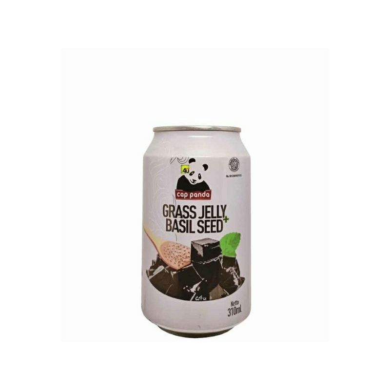 Panda Grass Jelly Drink Basil Seed 310mL