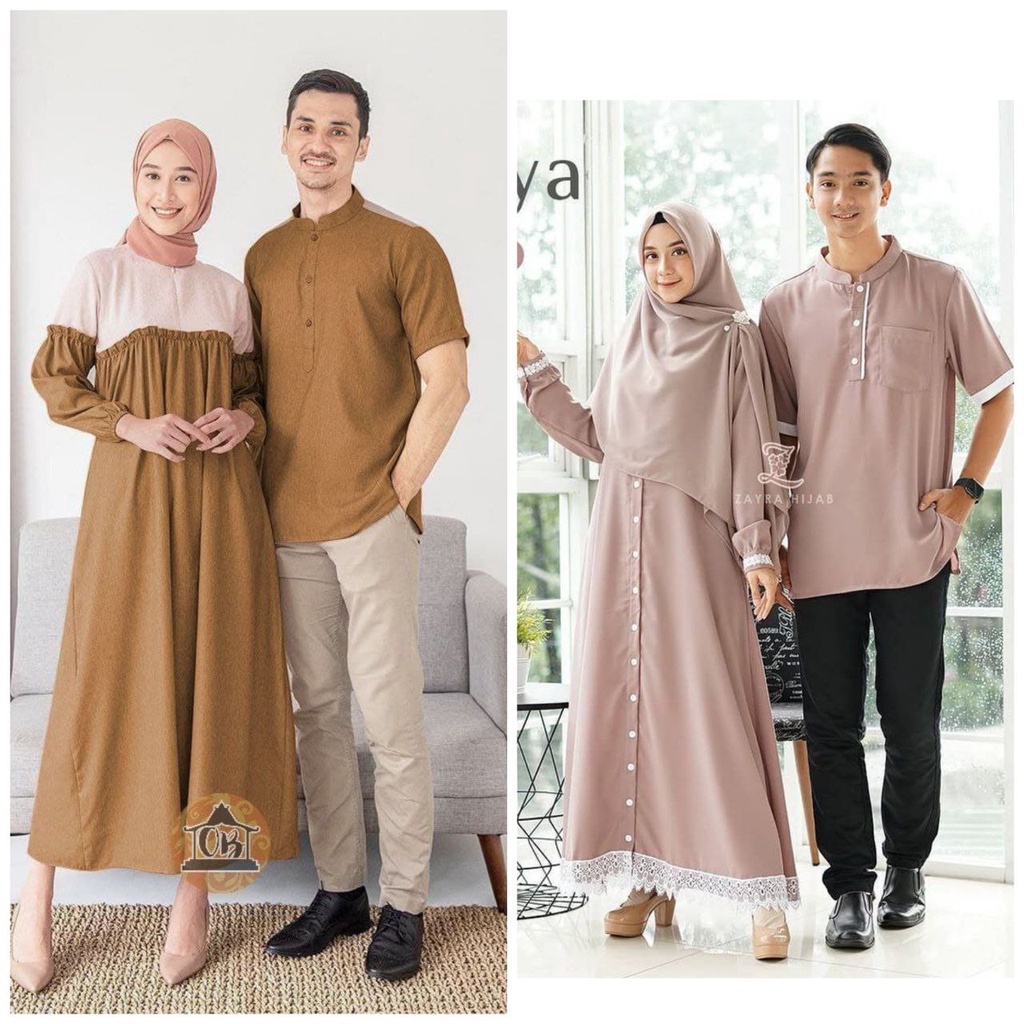 COUPLE GAMIS KOKO LEBARAN AYAH IBU COUPLE RAMADHAN EID RAYA BEST SELLER 2022 MUSLIM SYAR&quot;I