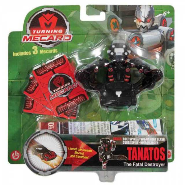 Mainan Turning Mecard Mechanimals Tanatos Original